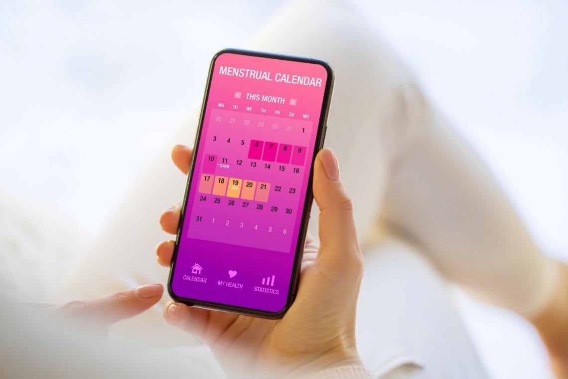 Menstruatsioonikalender - teatud tüüpi mobiilirakendus naise menstruatsiooni, ovulatsiooni ja viljaka perioodi arvutamiseks.